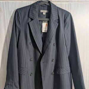 Primark Gray Pinstripe Blazer